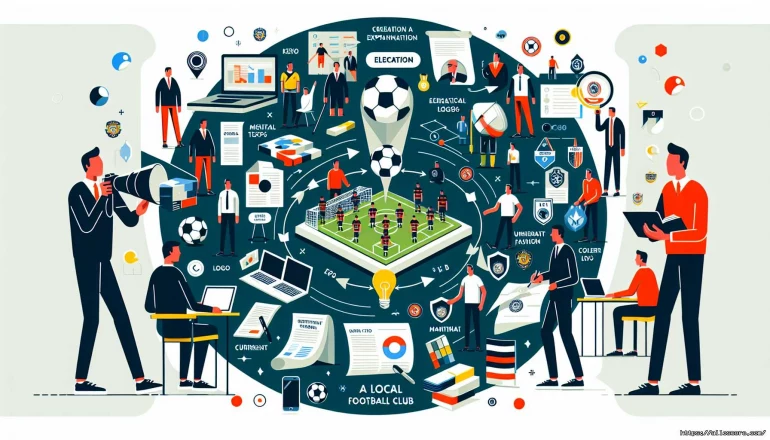 Schéma organisation club football local