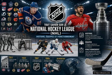 Tout savoir sur la National Hockey League (NHL) : histoire, équipes et fonctionnement