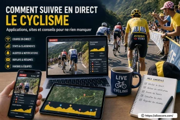 Comment suivre en direct le cyclisme : applications, sites et conseils ?