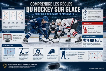 Comprendre les règles du hockey sur glace : le guide du débutant