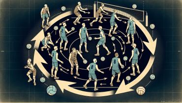 Maîtriser la rotation et les positions clés sur un terrain de volley