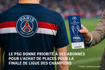 Le PSG donne la priorité à ses abonnés pour la finale de Ligue des champions
