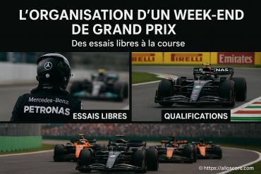Comment se déroule un week-end de Grand Prix de la première séance aux podiums ?