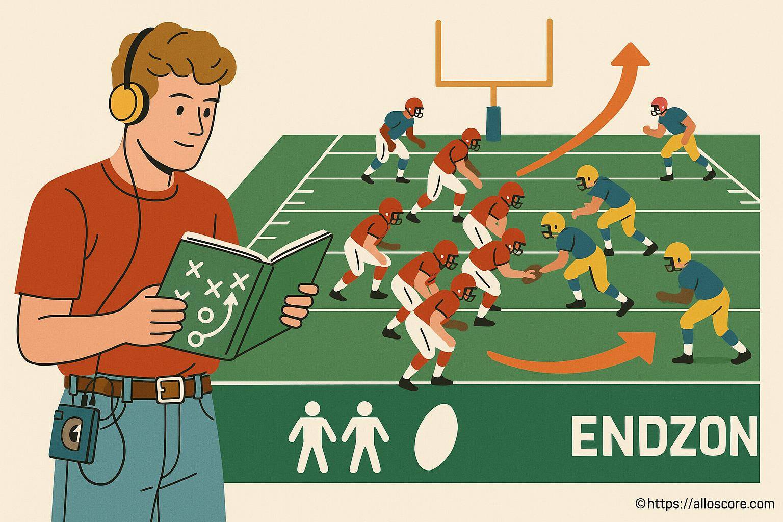 Planification stratégie football américain