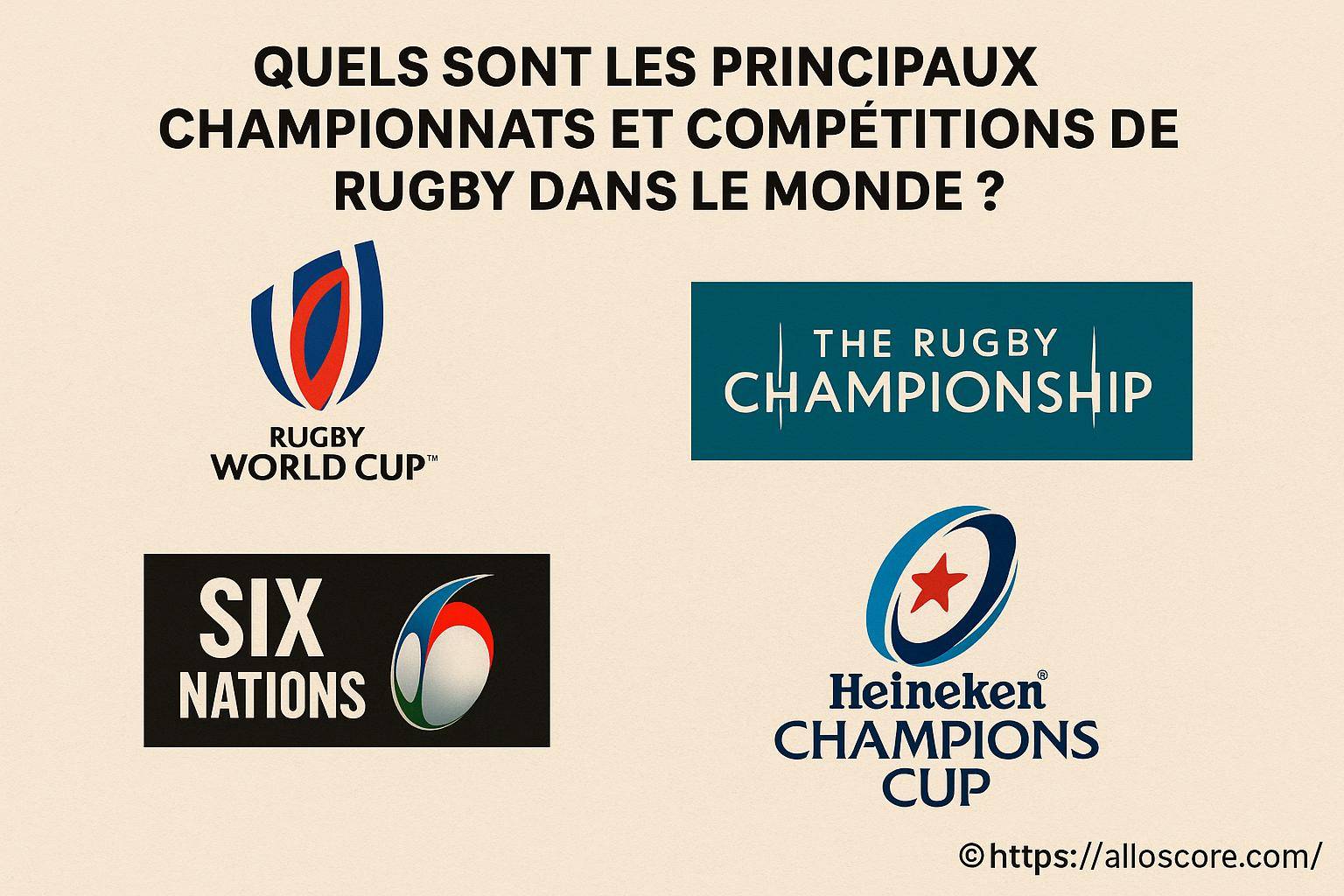Quels sont les principaux championnats et compétitions de rugby dans le monde ? Découvrez-les tous !