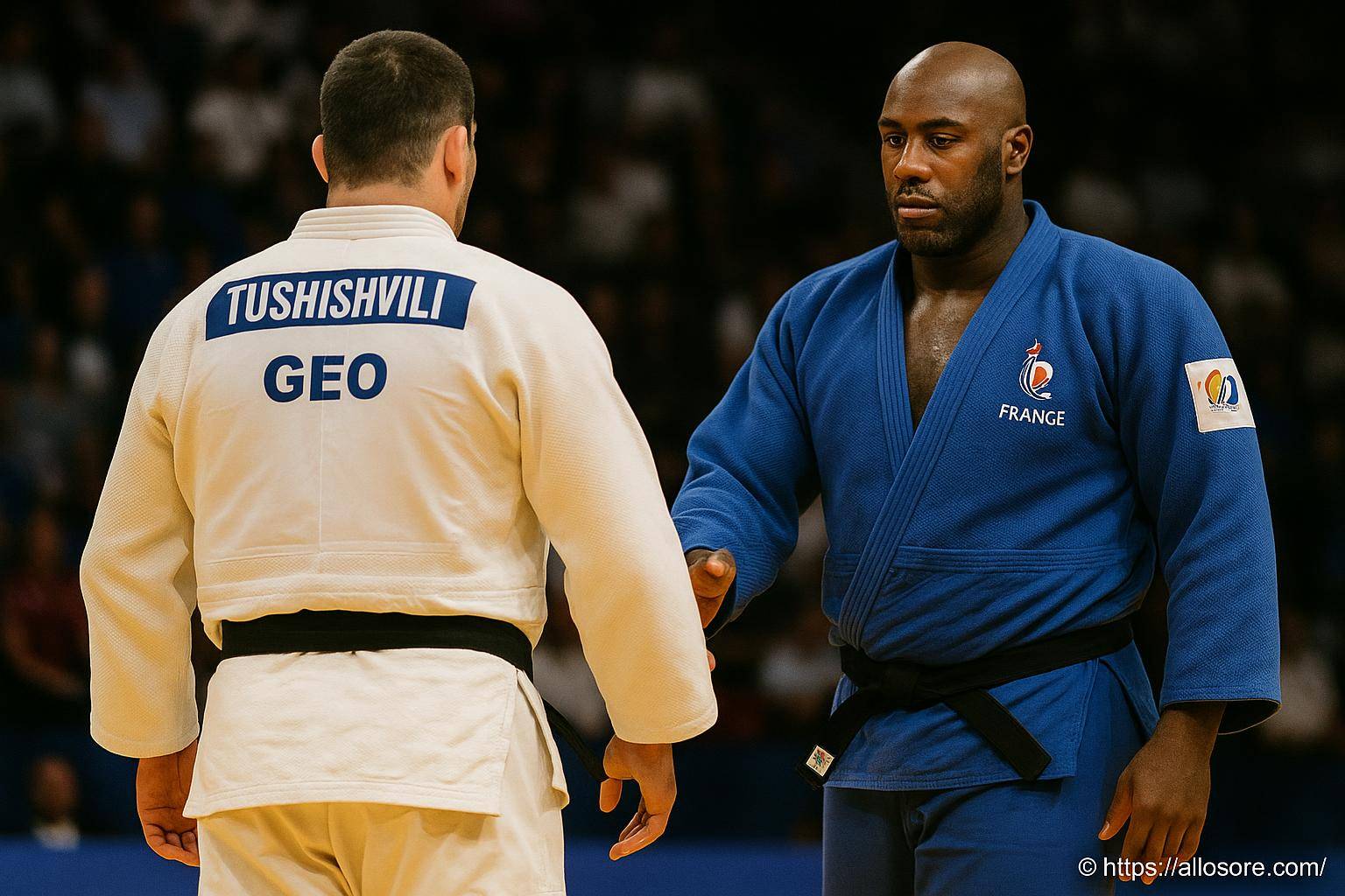 Quand Guram Tushishvili ignore Teddy Riner aux mondiaux