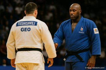 Quand Guram Tushishvili ignore Teddy Riner aux mondiaux